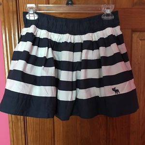 Abercrombie & Fitch Evette striped skirt sz: S